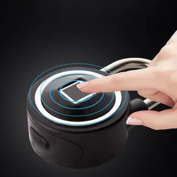 

Mini Portable Fingerprint Safe Lock IP65 Waterproof Keyless Anti-theft Padlock Door Lock USB Charging Safe Lock