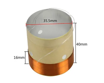 

35.5mm 8ohm Speaker Bass Voice Coil 38.5mm 51.5mm 75.5mm Speaker Repair Parts 2PCS