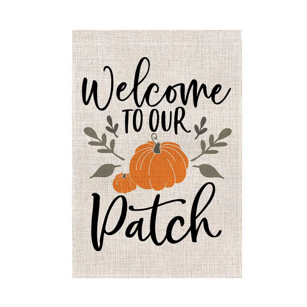 1Pc 70x100cm New Style Halloween Garden Flag House Decor Outdoor Home Decoration Garden Flag Banner Without Flagpole