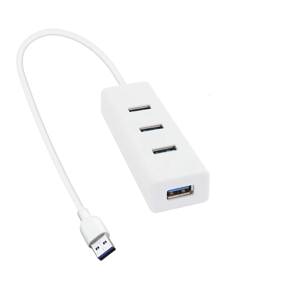 CHYI Мульти Usb 3,0 концентратор микро 4 порта Usb3.0 хаб сплиттер адаптер Мини Портативный высокоскоростной компьютер аксессуары для ПК MacBook