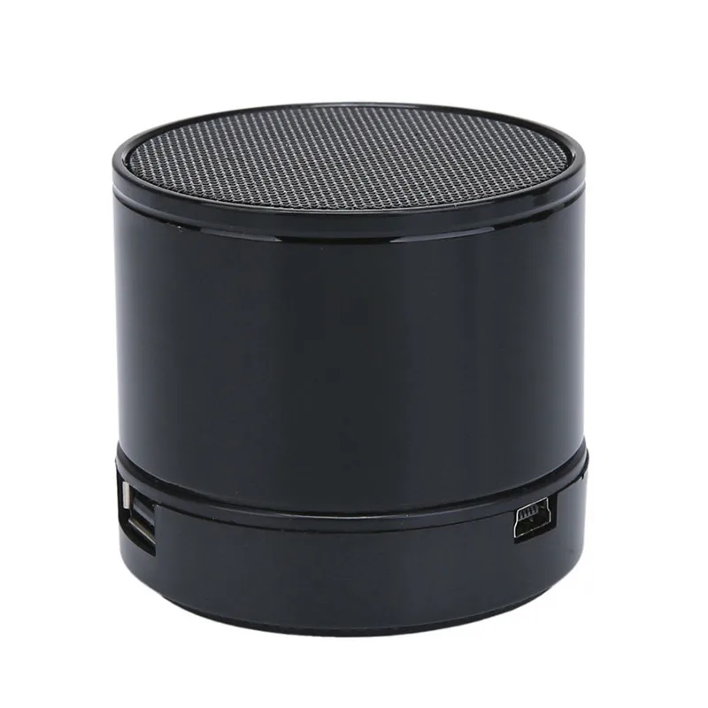 Черный VOBERRY мини портативный Bluetooth динамик беспроводной громкий динамик s сабвуфер динамик s поддержка TF FM#2 - Цвет: Черный