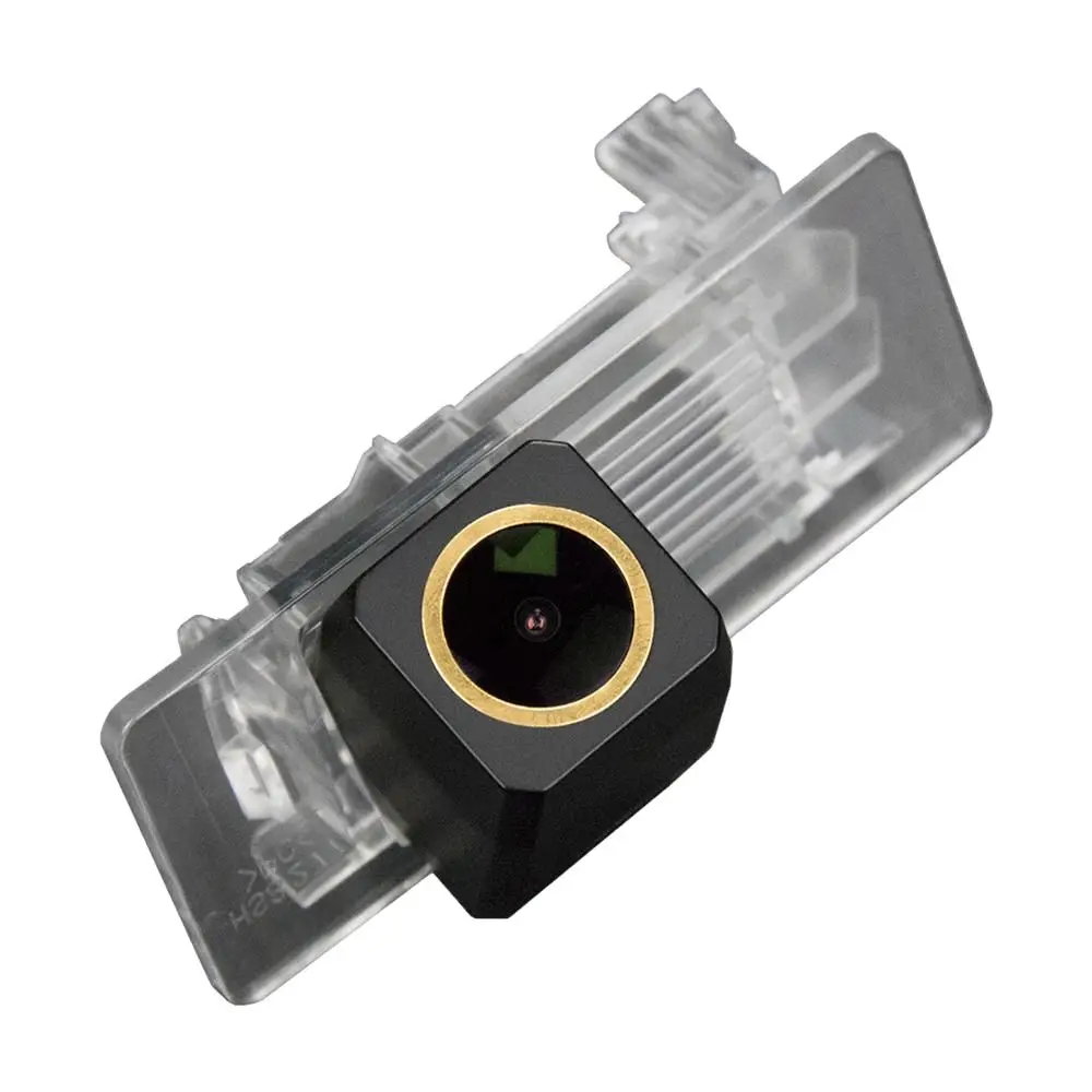 HD 1280x720P Golden Reversing Rear View Backup Camera for Skoda Yeti Octavia Padip VW Vento Polo Sedan Notch | Автомобили и