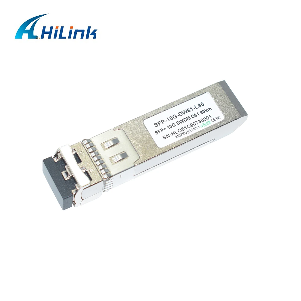 Бесплатная доставка! 10G DWDM SFP + C61 80 км волоконно оптический модуль с dulex LC разъем DOM