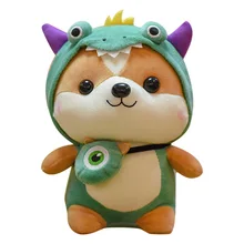 Poupée écureuil créative de 25cm, jouet en peluche modifiable pour enfants, cadeau d'anniversaire féminin