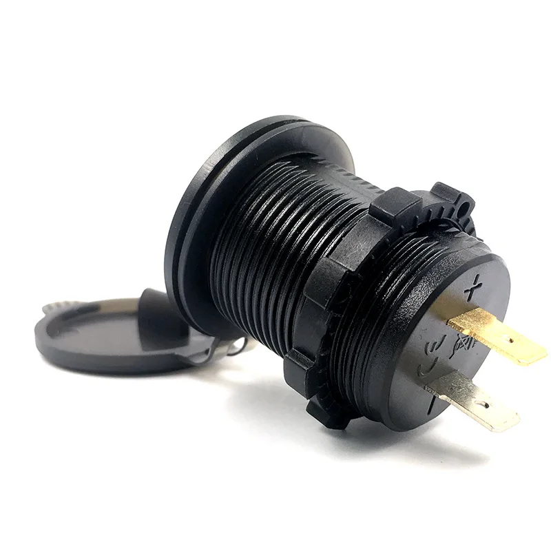 12 V/24 V мотоциклов Зарядное устройство QC 3,0 USB 5 V/3A цифровой Дисплей быстрая Зарядное устройство светодиодный вольтметр мотоцикл Зарядное устройство Accessries