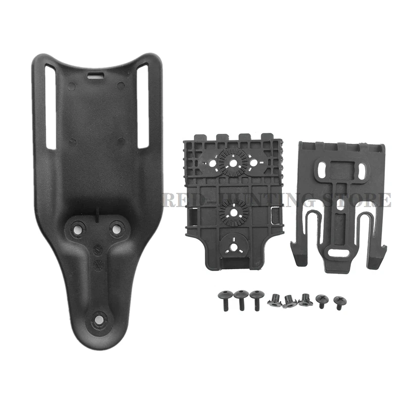 Taktische Holster Airsoft Gürtel Holster Drop Adapter Kurze SOG Clip Halterung Jagd Taille Hängen Bord Für 2 zoll Gürtel – Detail 6