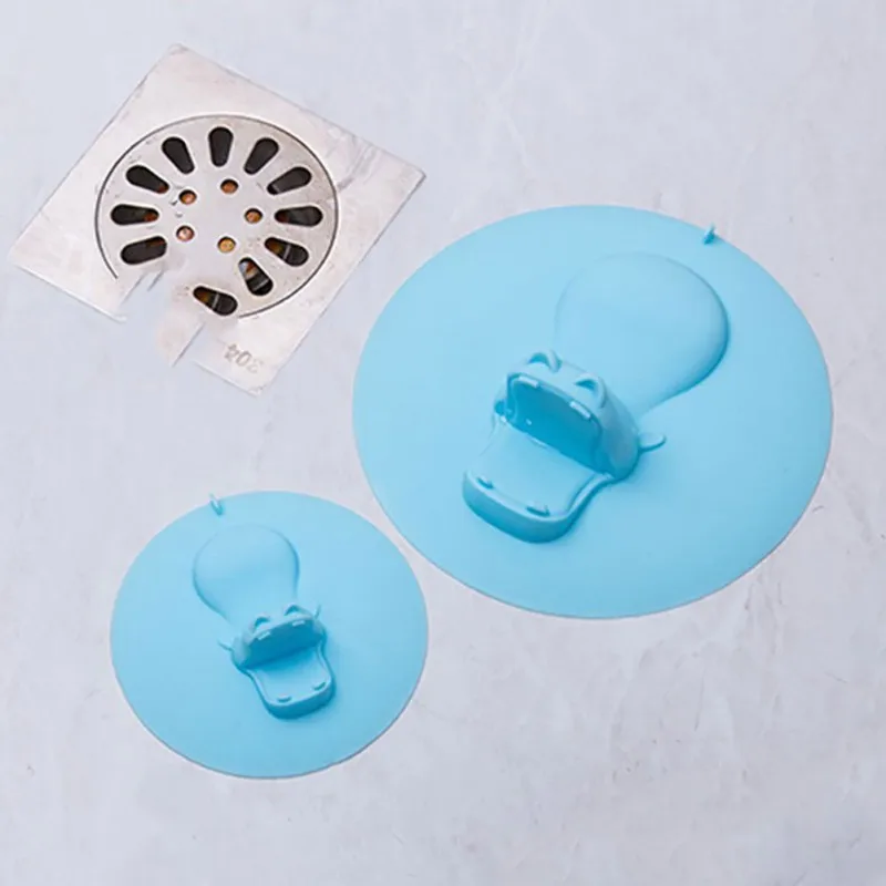 

Super Adsorption Toilet Floor Drain Cover Odor-proof Sewer Floor Drain Cover Pool Insect-proof Silica Gel Floor Drain Cover