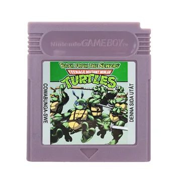 

For Nintendo GBC Video Game Cartridge Console Card Teenage Mutant Ninja Turtles English Language Version