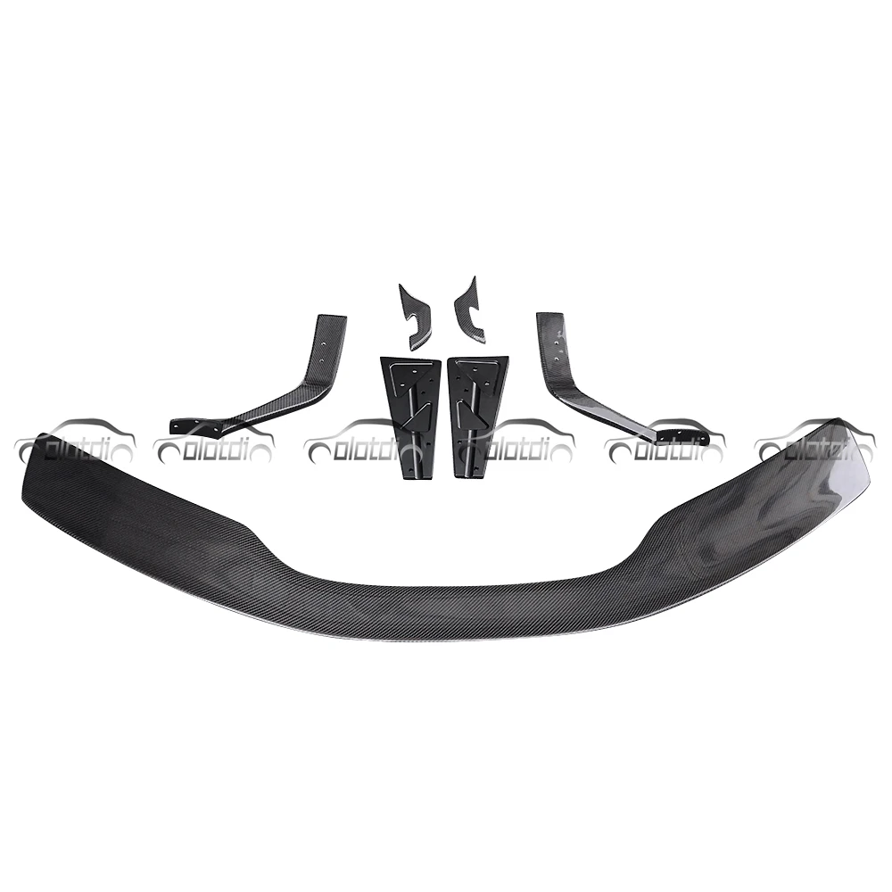N стиль реального углеродного волокна задний спойлер, крыло, багажник сплиттер для McLaren 570S 540C 570GT