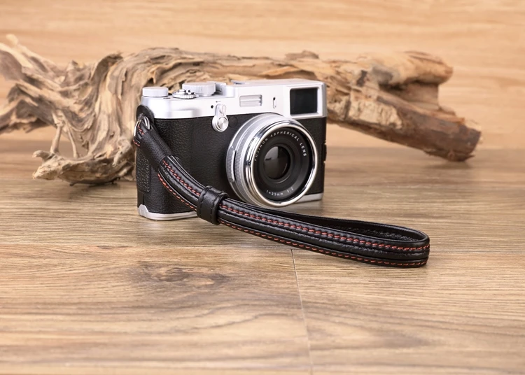 Black Red Line Sony Camera Wrist Strap (9)