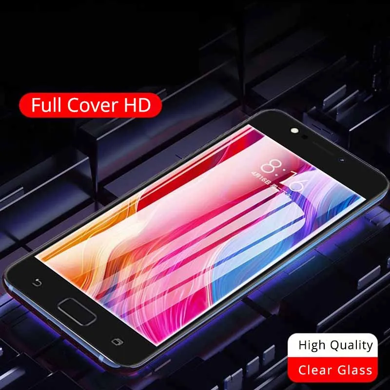 Полное покрытие из закаленного стекла Для Zenfone 4 Selfie ZD553KL 5," стеклянный протектор экрана для ASUS 4 Selfie ZD 553 KL защитное стекло