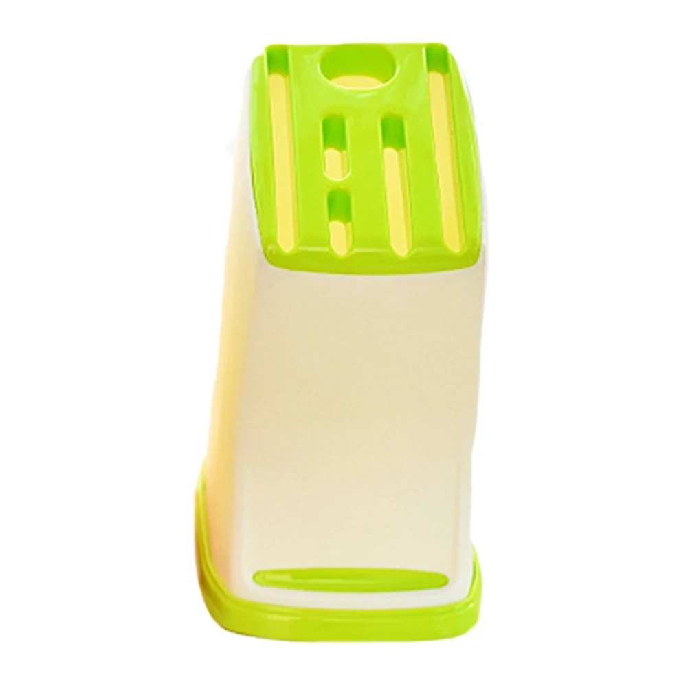 Кухонная фара, держатель для ножей, влагостойкий Многофункциональный пластиковый кухонный аксессуар, стойка для хранения, Универсальный резак для хранения - Цвет: Зеленый