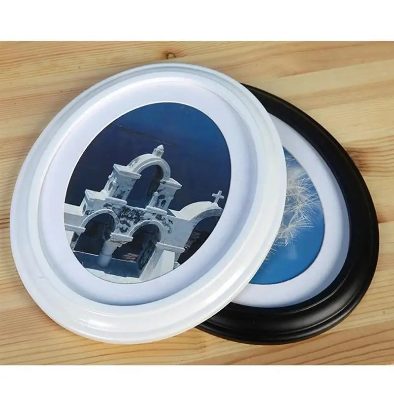 Classic Oval Wood Picture Frame Wall Hanging Decoration Home Decorations Send Seamless Nail And S Nail