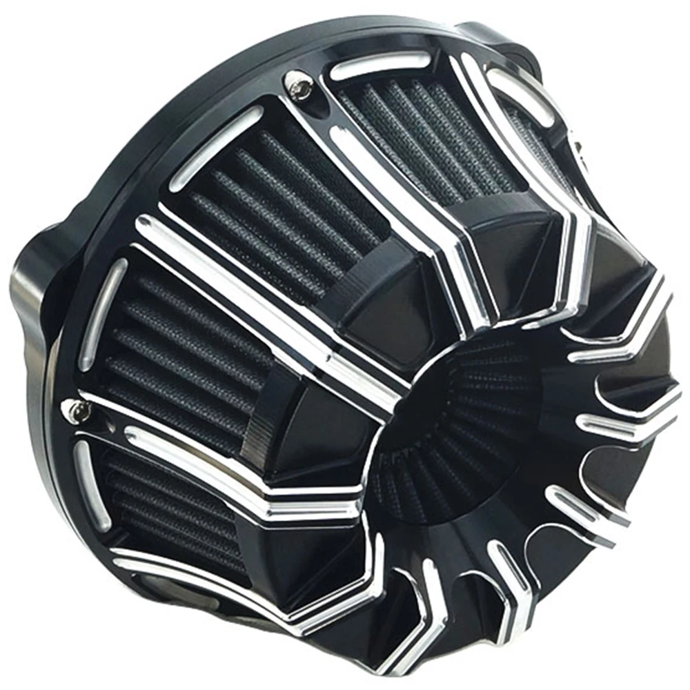 Воздушный фильтр Впускной Cnc Cut мотоцикл очиститель комплект для Touring Softail