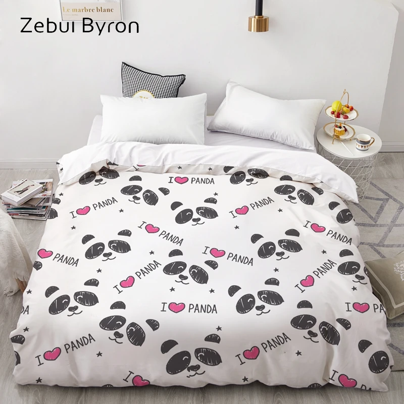 panda comforter baby