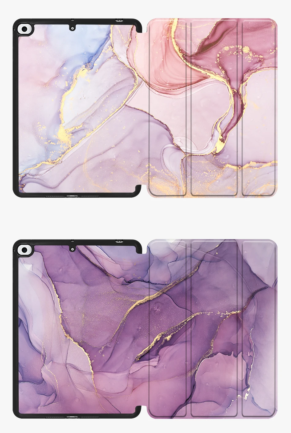 Чехол MTT для iPad Mini 4 Mini 5 7,9 '' с карандашом, мягкая задняя панель из искусственной кожи, откидная подставка, умный чехол, мраморный чехол для планшета