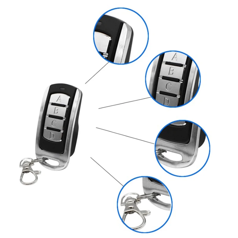 

For 315mhz 433.92mhz 868mhz Garage door remote control duplicator rolling code and fixed code