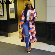 VAZN,, высокое качество, оплата, верхняя одежда, сексуальный, молодой комбинезон, неопрятный, модный, полный рукав, дикий Джокер, Женская Длинная Верхняя одежда