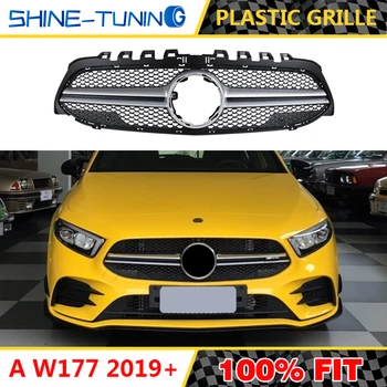 

Suitable for mercedes A Class W177 amg GT Grill A35 A45 Grille Front Bumper Racing grille A180 A200 A250 gt grill