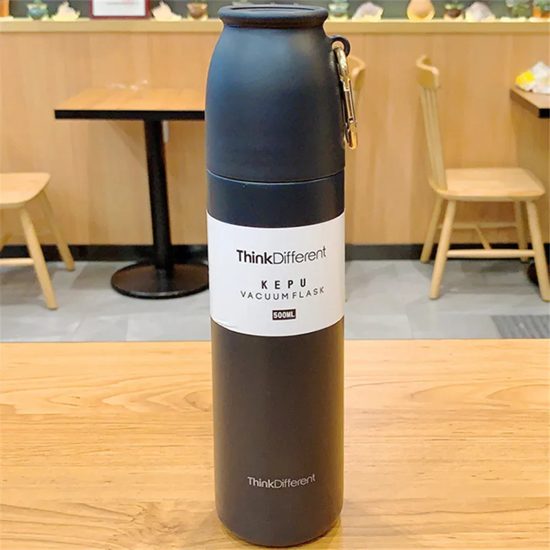 Bpa-free 500 мл классические 304 термосы из нержавеющей стали двухслойная Изолированная переносная крышка термос чашка термос бутылка для воды
