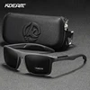 KDEAM Rectangular Ultra Light TR90 Sunglasses Men Polarized TAC 1.1mm Thickness Lens Driving Sun Glasses Women Sports Cat.3 ► Photo 3/6