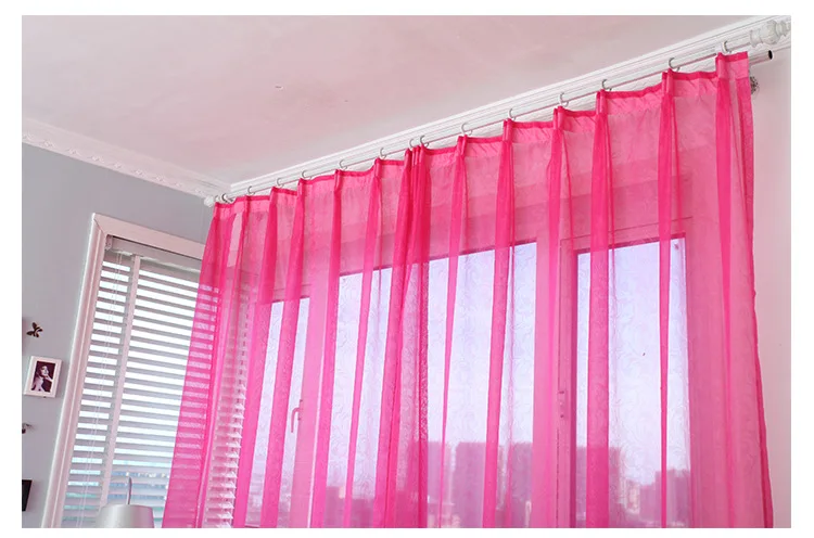 Yongfeng Fabric Keqiao Manufacturers Direct Selling Three Straps And Engineering Window Screen Solid Color Yarn Wholesale Can Be