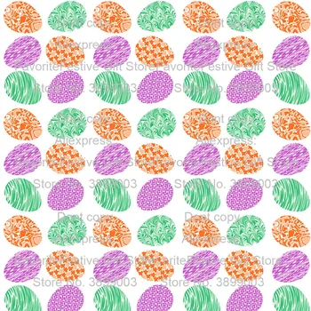 

100*165cm Cartoon Rabbit egg Pattern Fabric DIY Sewing Clothing Home Bedding Kids Cotton polyster Fabric