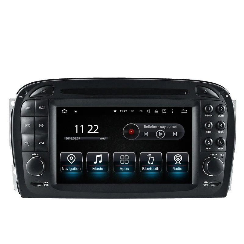 NAVITOPIA 7inch 4G RAM 64G ROM Octa Core Android 9.0 Car Multimedia DVD Player For Benz SL R230 2001 2002 2003 2004 | Автомобили и