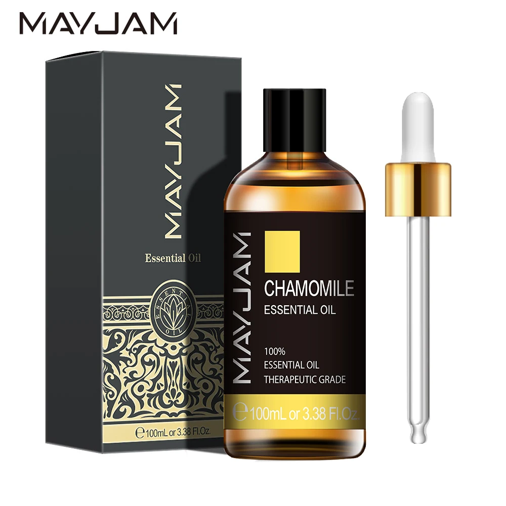 

100ML MAYJAM Chamomile Pure Essential Oils Aromatherapy Diffusers 100% Plant Essential Oil Rosemary Grapefruit Tangerine Aroma