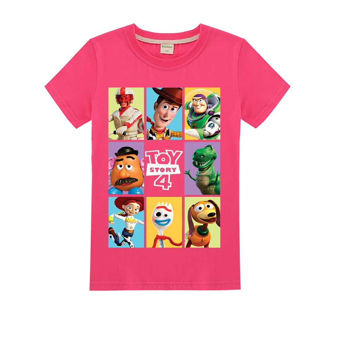T1079 Фильм История игрушек мультфильма 4 одежда для маленьких мальчиков детская футболка г. Новые летние топы Vampirina, Рождественская одежда для маленьких девочек - Цвет: T1079