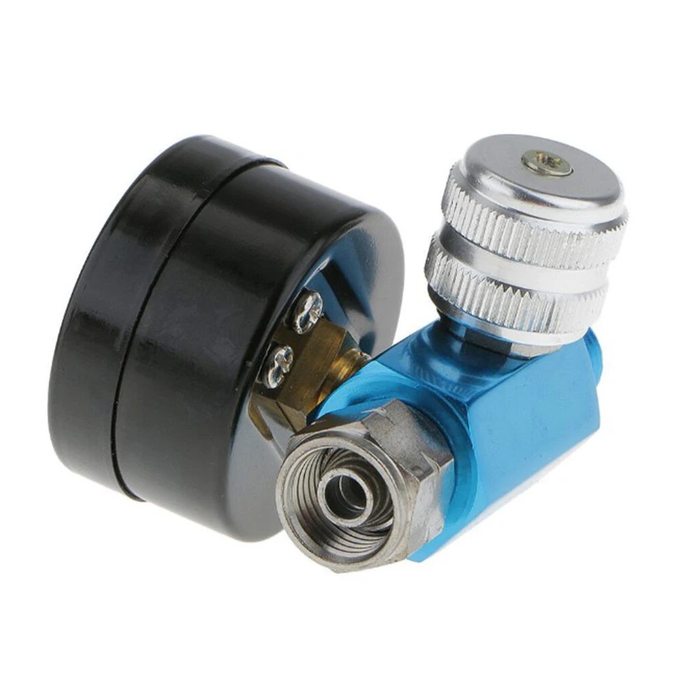 

1pcs Air Pressure Regulator Gauge Sprayer 1/4 Compressor 140PSI Stainless Steel