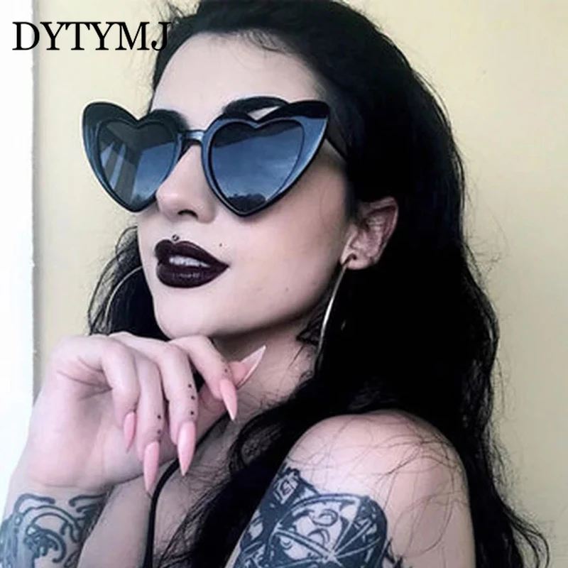 DYTYMJ роскошные солнцезащитные очки с оправой в форме сердца Для женщин 2020 оттенки ретро для женщин/мужчин