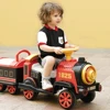 Children's Electric Car Four-wheel Remote Control Car Boy Girl Child Baby Toy Train Can Sit Two Adults Kids To Ride Drive Riding 1