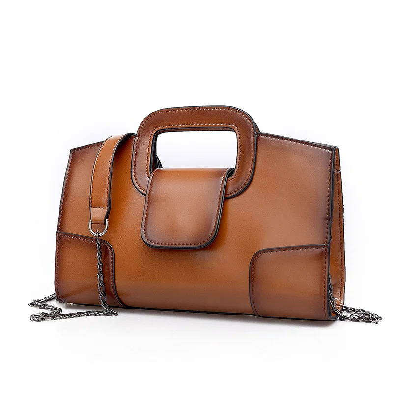 

2019 new fashion retro bag handbag single shoulder oblique span backpack