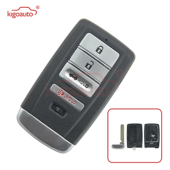 

Kigoauto Smart key case 4 button for Acura ILX RLX TLX 2016 2017 2018 KR5V1X