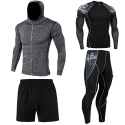 Thermal Underwear Set for Men Sport Soft Compression Fleece Base Layer Men Cold Weather Ski Shirt Long Johns for Men