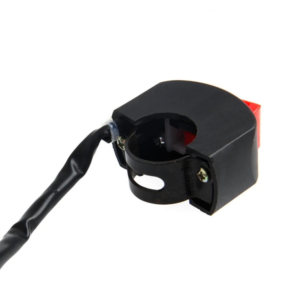 1PC Hot Motorcycle Light Switch For 7/8" Handlebar With ON/OFF Button Connector