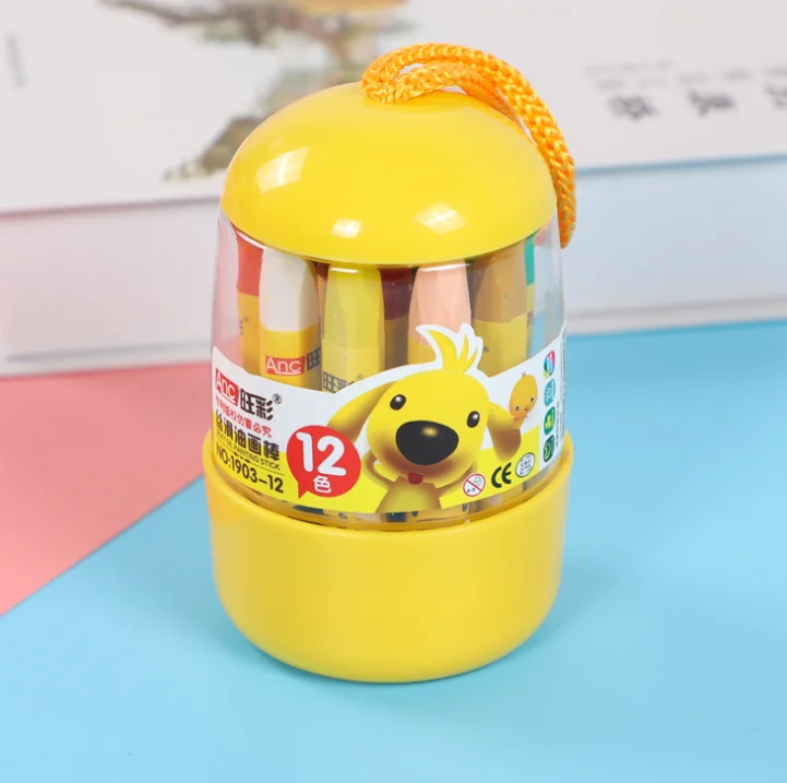 12/18/24 Colors/Set Bulb Shape Oil Pastel for Artist Students Drawing Pen School Stationery Art Supplies Wax Crayon pencil