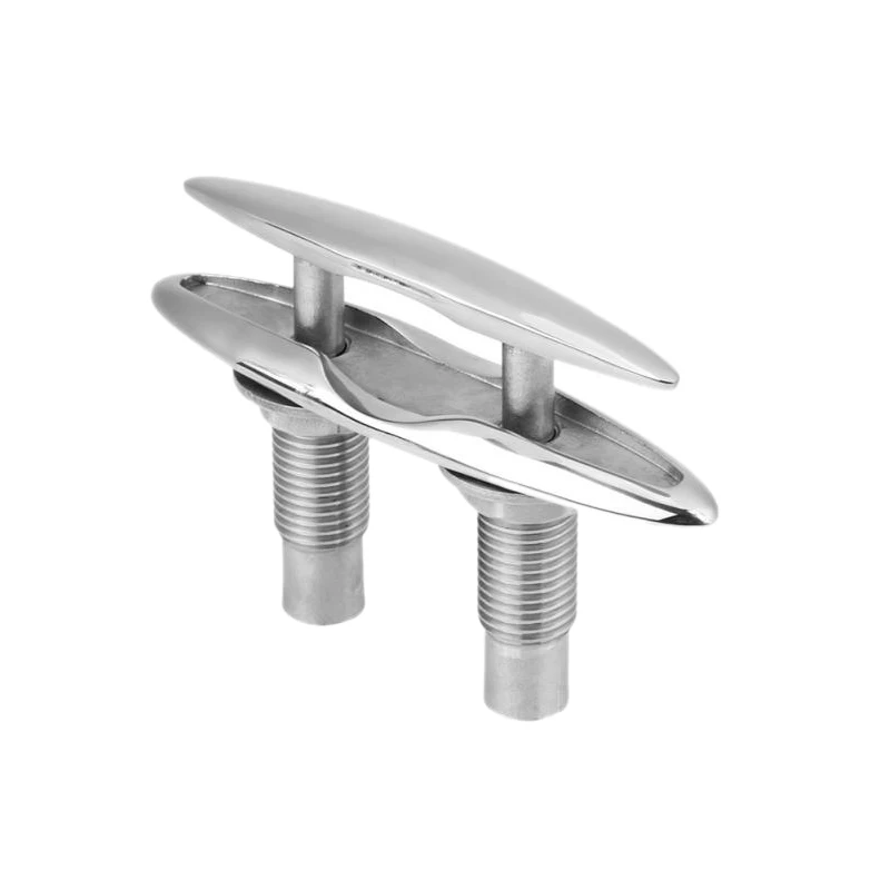 6 дюймов лодка корабль причаливание док аккуратный Cleat двухслойный Push-Pull кабель, болт из нержавеющей стали универсальный для каяк лодки и док Mari