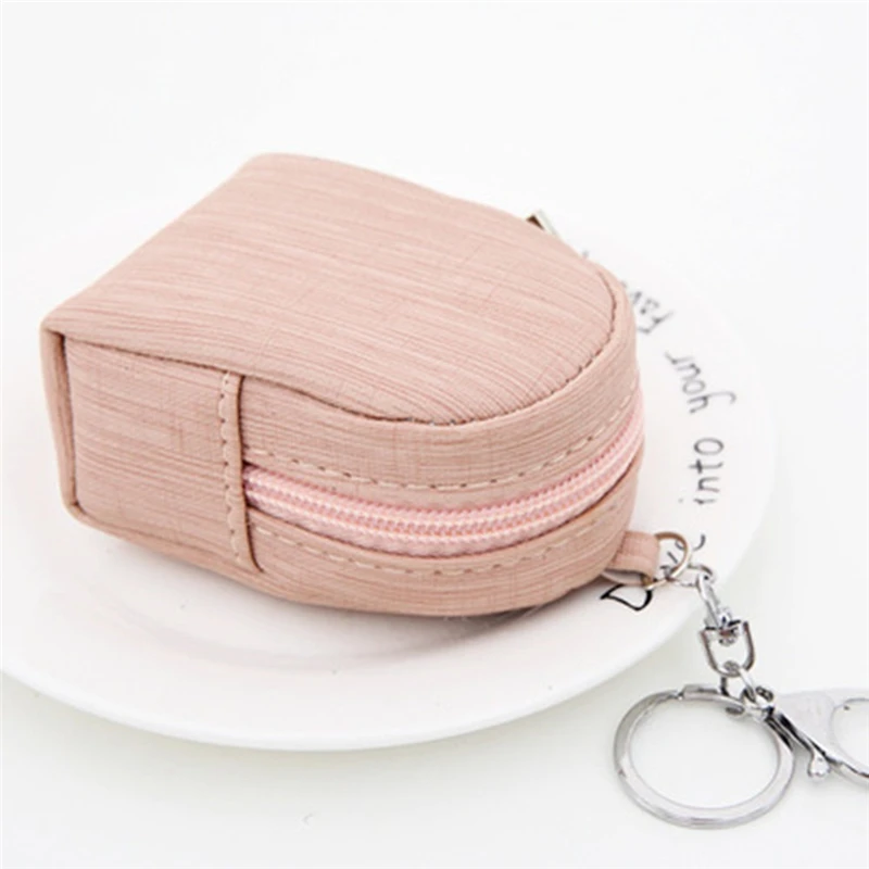 Pink PU водонепроницаемый кошелек для монет на молнии женский маленький кошелек для мелочи мини детские карманные кошельки Держатель для карт - Цвет: Pink