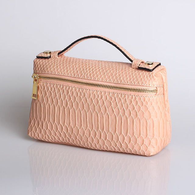 Fashion Designer Handbag Ostrich Pattern Portable Bag Clutch Bag 2022 Lady Hand Bag Purse Make Up Bag Trend Bag