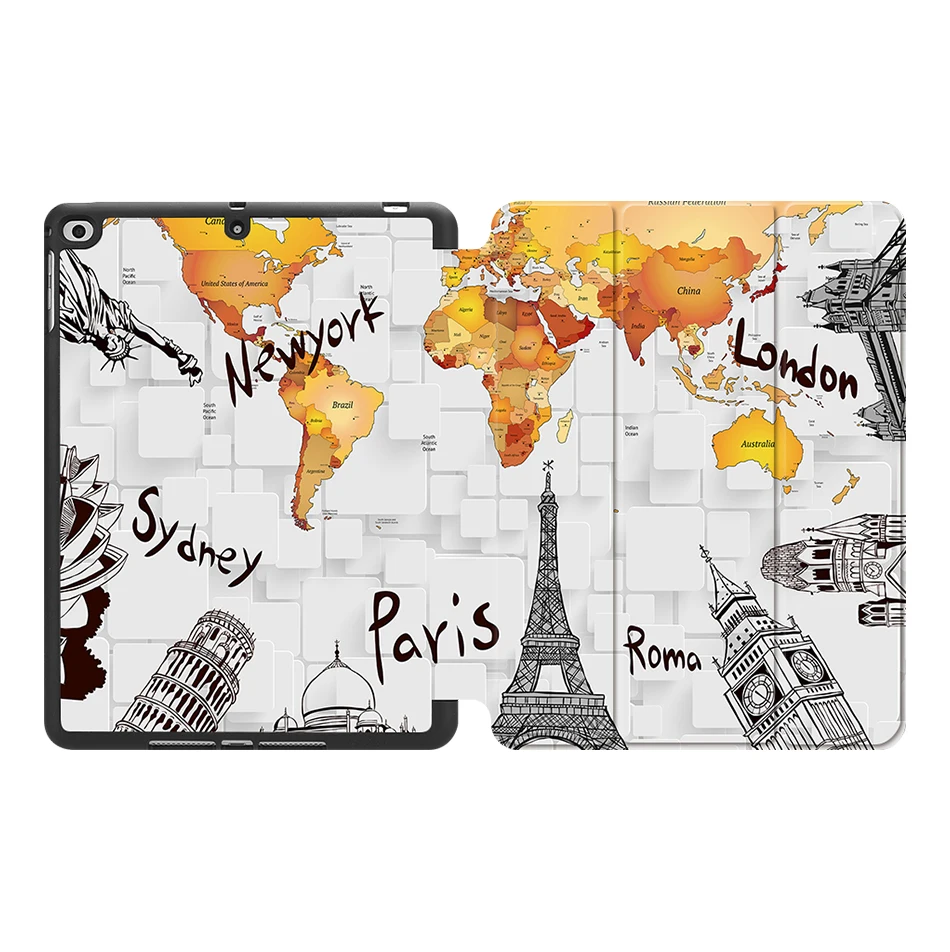 MTT для iPad чехол, защитный чехол для apple iPad Air 1 Air 2, новинка 9,7 дюймов, Мягкий ТПУ+ из искусственной кожи, флип, умный чехол для планшета