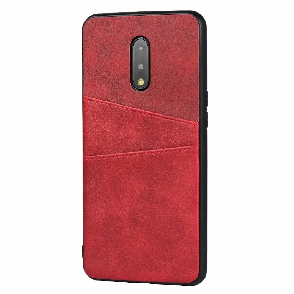 Роскошный винтажный кожаный чехол для Oneplus 7, чехол для телефона Oneplus 6T Oneplus5, слот для карт, PU кожаный чехол, 2 слота для карт, держатель