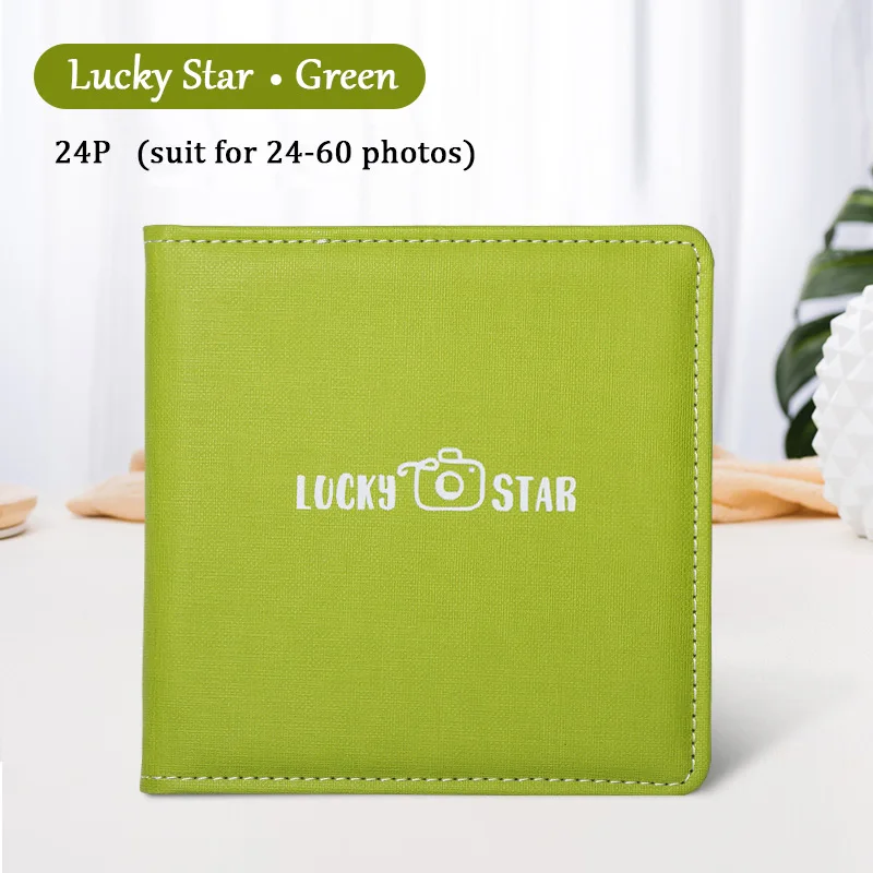 24P Green Фото печатание альбома книги на заказ Фотокнига DIY Выпускной памятная книга фотостудия детский альбом для автографов - Цвет: 24P Green