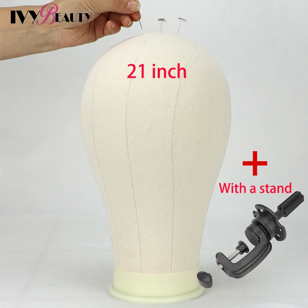 Canvas Head Wig Stand Mannequin Head Wig Holder For Women Make Wigs  Maniquin Head Hair Hanger Manikin Head For Wigs Head Stand - AliExpress