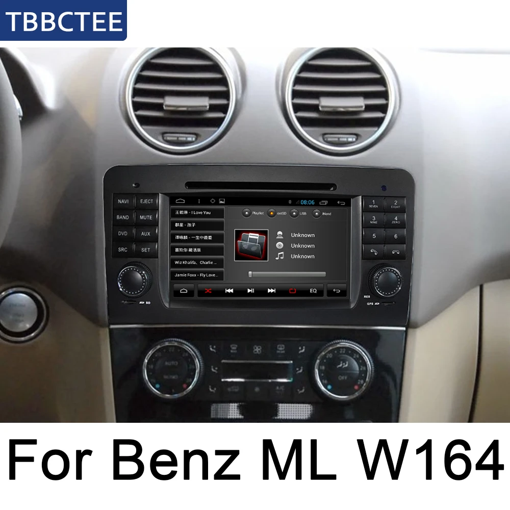 Для Mercedes Benz ML Class W164 2005~ 2012 NTG мультимедиа для Android плеер радио gps навигация автоаудио Bluetooth WiFi