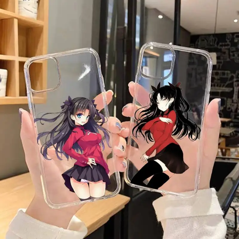 Прозрачный чехол ZORORO Rin Tohsaka для телефона Xiaomi10T 11 Note10 Redmi7 8 9 S Pro K40 Poco3 | Мобильные