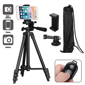 

Tripod For Mobile Tripie For Cell Phone Portable Stand Holder Professional Remote Control Portable Tripod for GoPro Mobile Phone