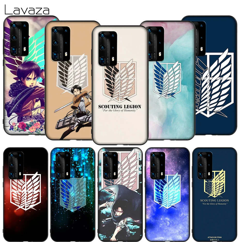 WEBBEDEPP Мягкий чехол из ТПУ для Honor 6A 7A 7C 7X 8 8X 8C 9 10 Lite Pro Note с японским аниме атака на