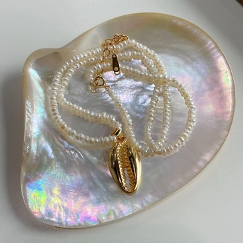 

Silvology 925 Sterling Silver Freshwater Pearl Shell Pendant Necklace for Women Heart Bead Necklace for Women 925 Luxury Jewelry